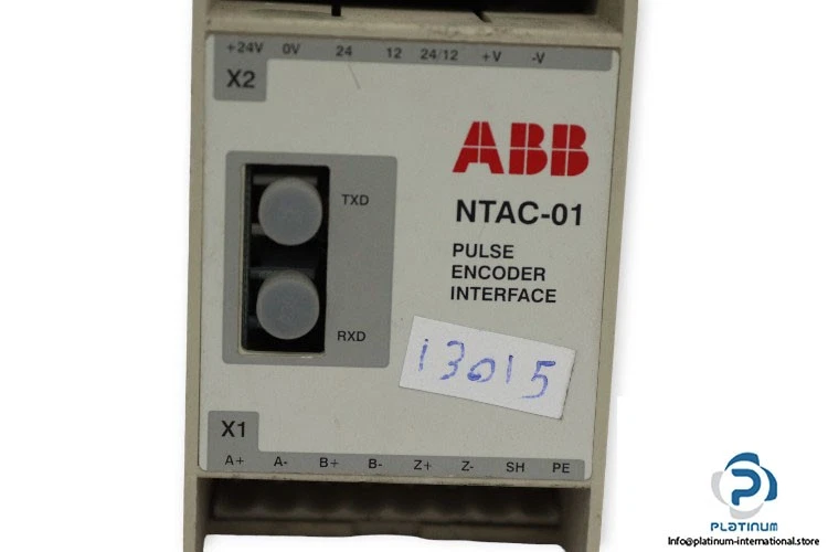 ABB NTAC-01 PULSE ENCODER INTERFACE-58911844-NTAC01 - Image 3 of 3