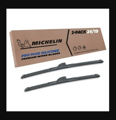 Michelin Pro Plus Silicone Size 24 & 19 in Windshield Wiper Blades 40-2419