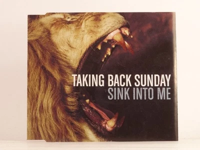TAKING BACK SUNDAY SINK INTO ME (G6) 1 Track Promo CD Single including Picture S - Image 1 of 4