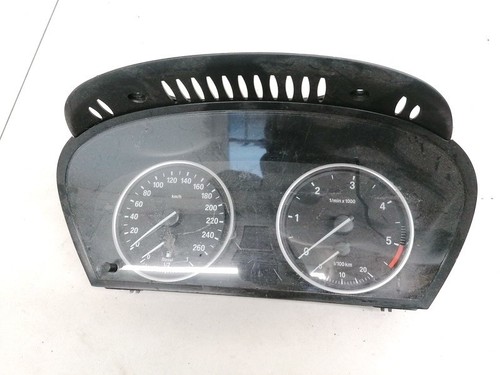 62119153755 Tacho Tachometer Kombiinstrument 110.080.213 BMW 5-Se DE1207723-51