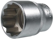 32 mm Steckschlüsseleinsatz Stecknuss Nuss 12-KANT VIELZAHN 1/2"-Antrieb CV-St