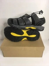 Jands Hiking Sandals Black Closed Toe Sport Water Shoes, Men’s Size 12, L1412M