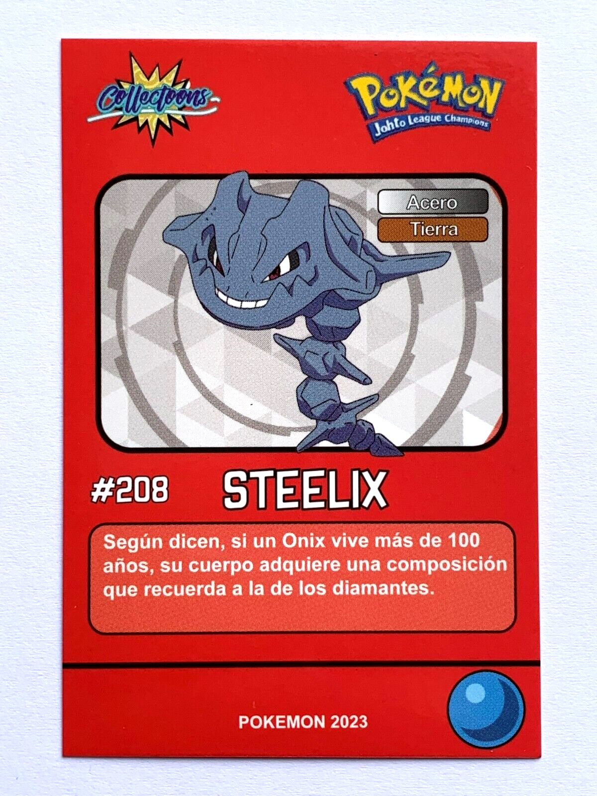 CARD POKEMON POKEDEX EC VOL. II #240 MAGBY 2023 Johto PERU South America