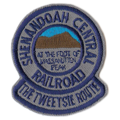 Patch- Shenandoah Central Railroad- (Tweetsie RR) (SVRR)  #11581 -NEW- Free Ship