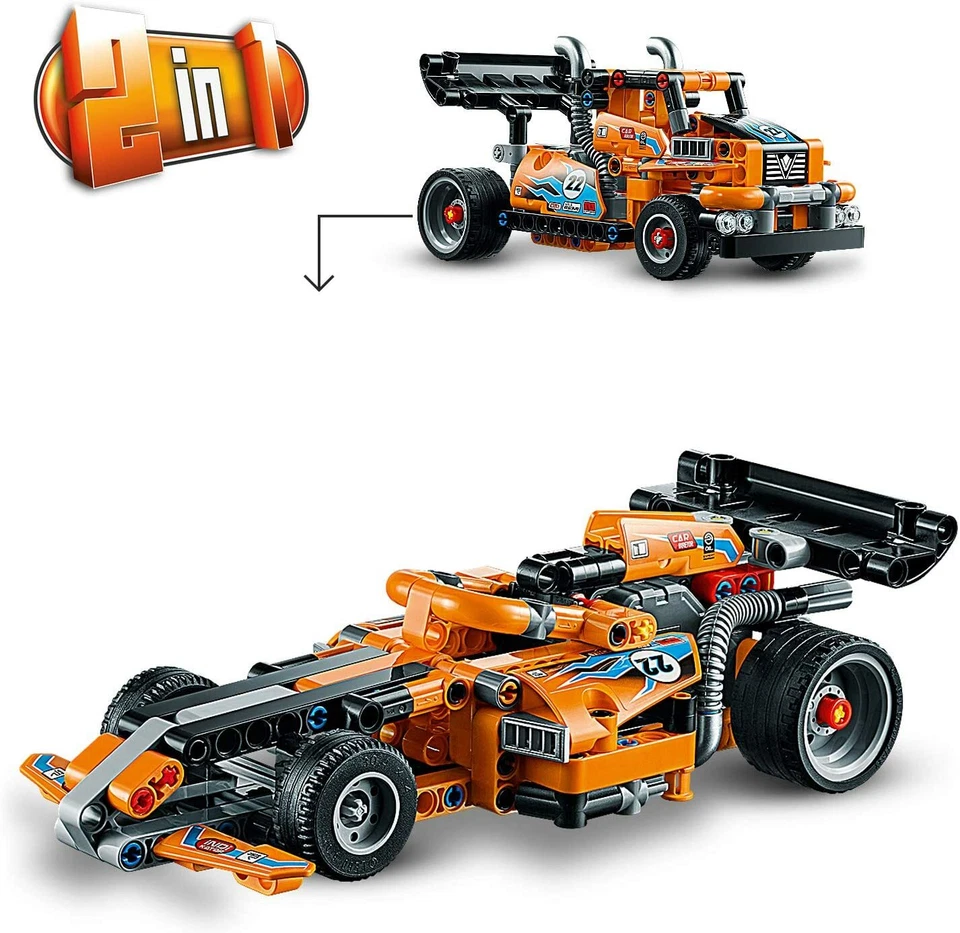 LEGO Technic Le Camión De Carrera 42104 / Coche Niño Chico Juego Juguete Navidad - Imagen 4 de 4