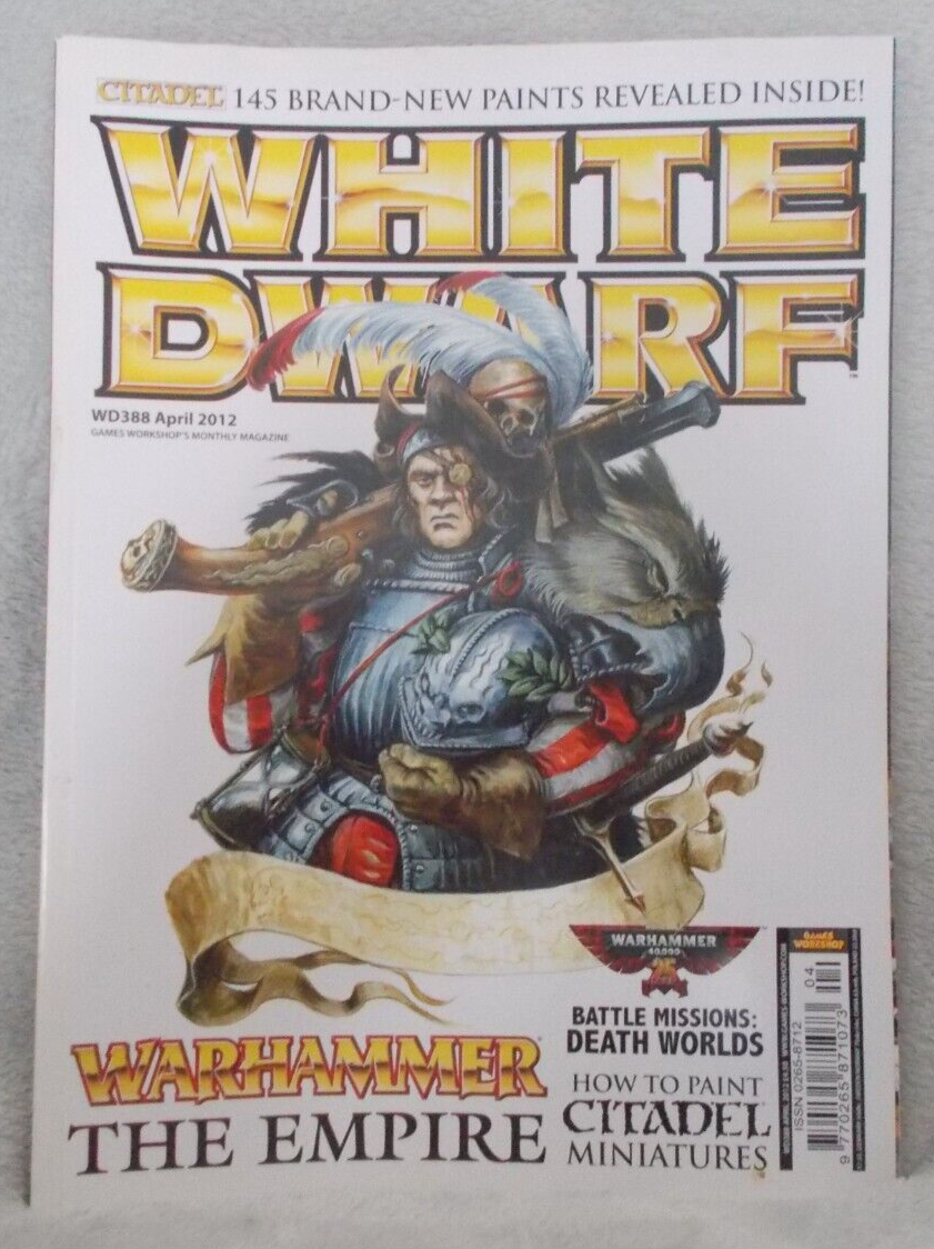 Games Workshop / Warhammer - White Dwarf Magazine No:- 388 April 2012