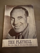 Opening Night Sep 11 1940 The Shubert Theatre Hold On To Your Hats Al Jolson