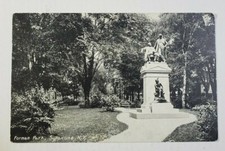 Forman Park - Syracuse, NY. - Postcard Posted 5/8/1921 ~ George Washington Stamp