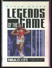 2020-21 Hoops #74 Elvin Hayes Legends of the Game Silver /199