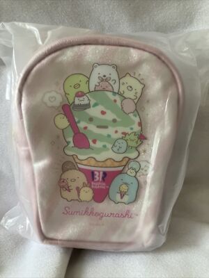 Baskin Robbins San-X Sumikko Gurashi pouch  Plush  31 ice cream