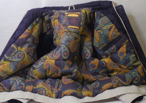 "North Bay" "New Dimension" anni 90 Y2K vintage taglia large con cappuccio antipioggia ed elastico in vita - Foto 12 di 15