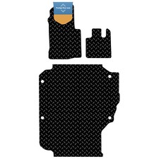 Fits LEVC TXE 3 Piece Set Fully Tailored Taxi Car Floor Mat