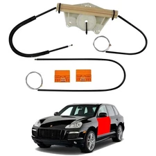 Window Regulator Repair Kit Front Left Door for Porsche Cayenne 9PA 2002-2010