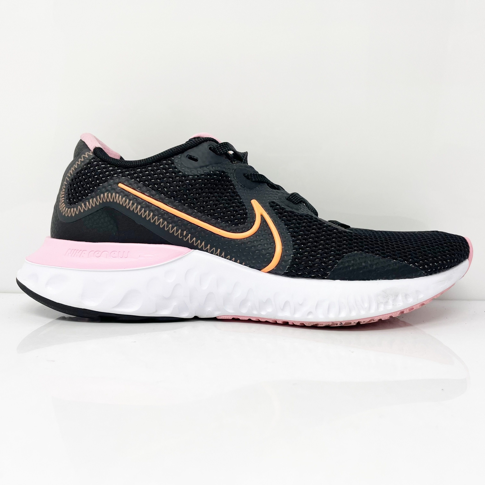 Nike Womens Renew Run CK6360-001 Black Running Shoes Sneakers Size 8.5 |  eBay