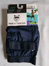 Pair of Thieves Men's SuperCool Boxer Briefs Stay Dry Tech 2pk Navy Blue Size Lg