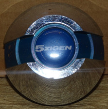 Used 5zigen Chromeblue Center Cap 396046