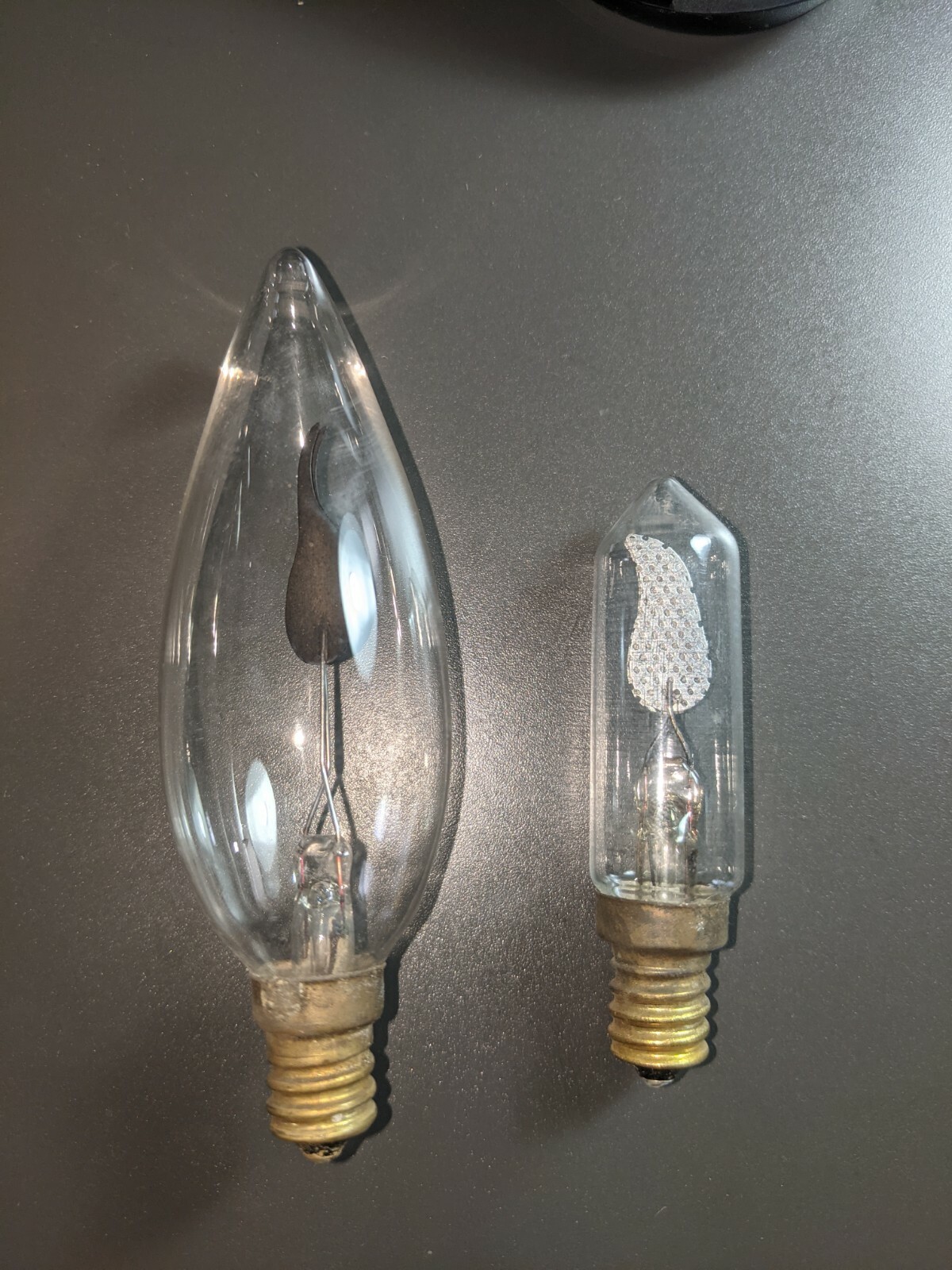 (2) Flicker Bulbs Asstd Candelabra Base Vintage eBay