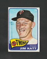 1965 OPC JIM KAAT #62 ~~ Finally in Cooperstown!  ~ Rare O-Pee-Chee Card!