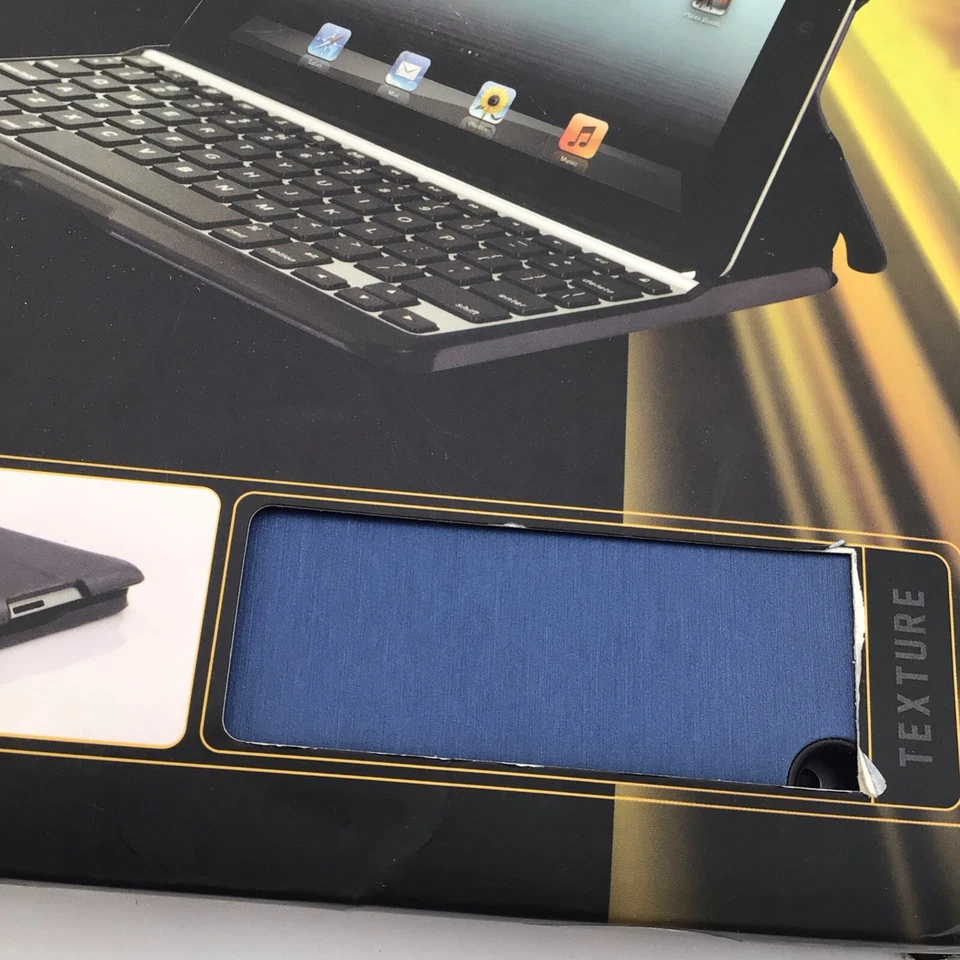 Funda con teclado ZAGG Folio retroiluminada Bluetooth para iPad 2da/3ª generación Foto 3 de 4