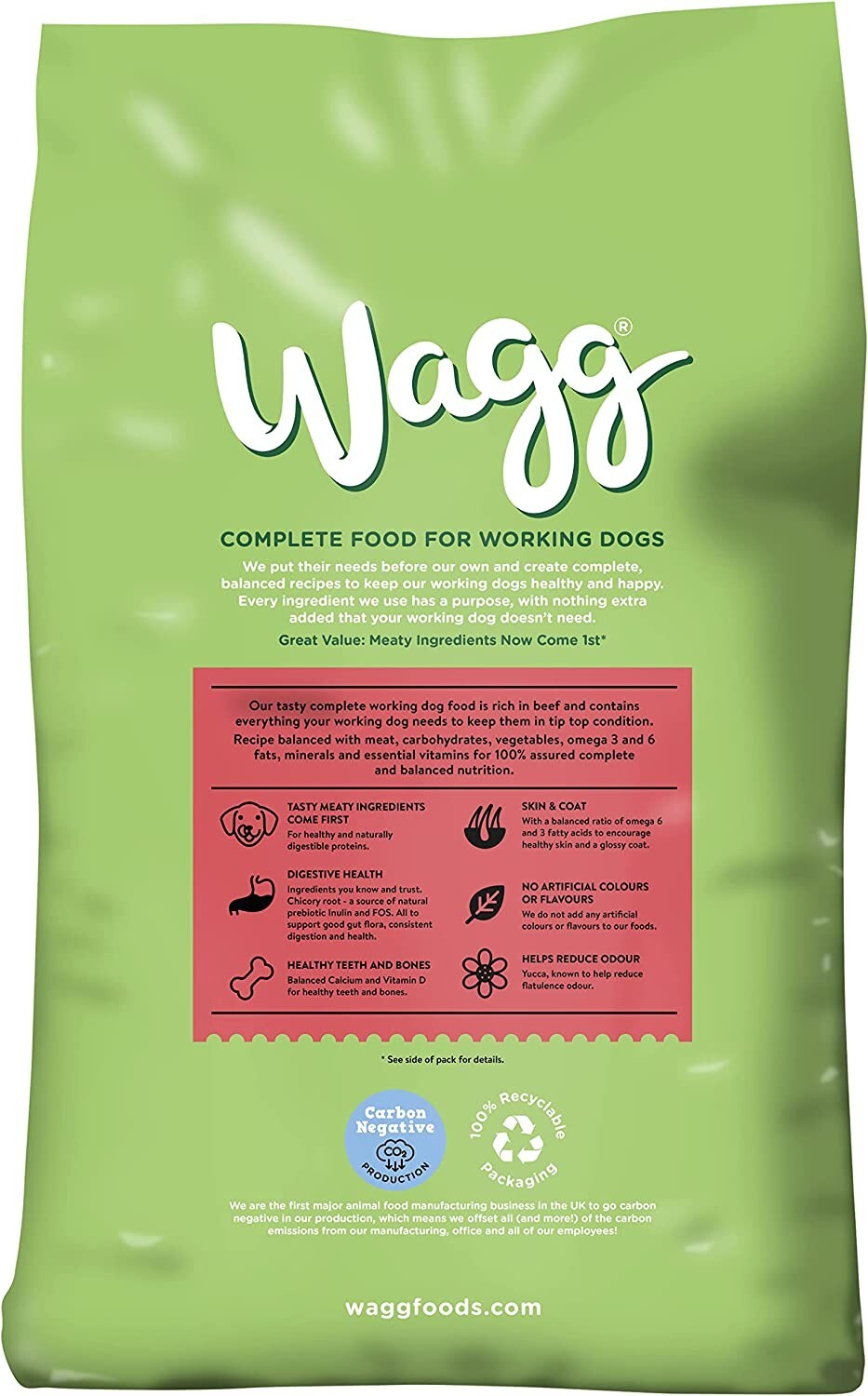 Wagg Active Goodness with Chicken Veg Adult Dog Food 12kg