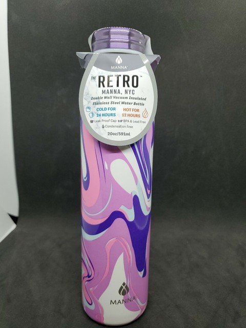 manna retro water bottle