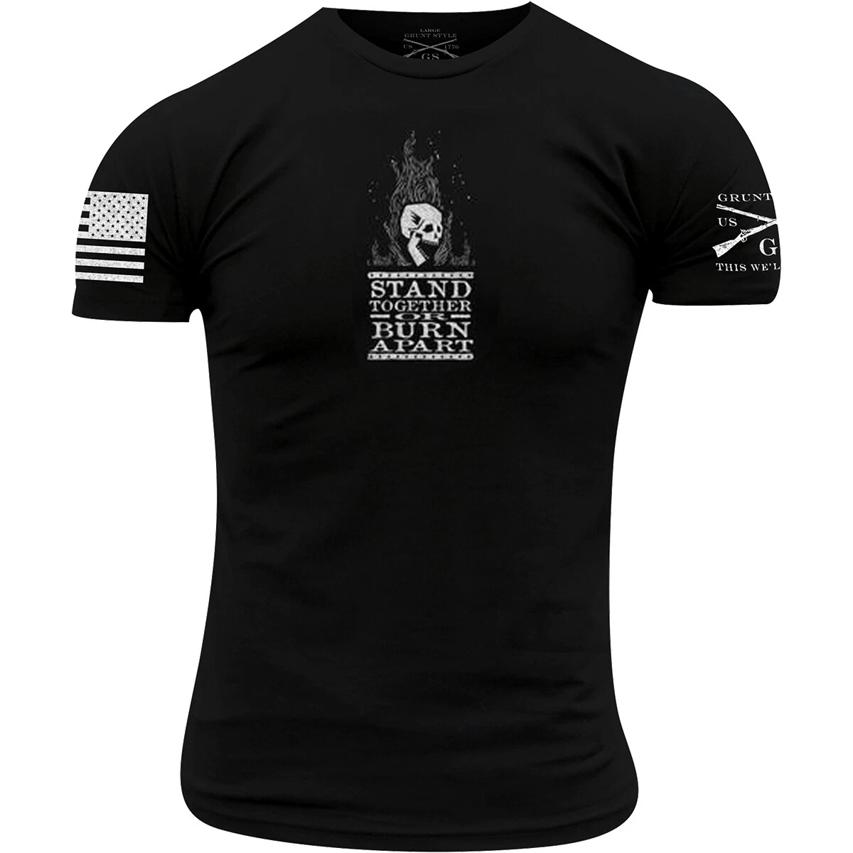 Grunt Style Stand Together T-Shirt - Black