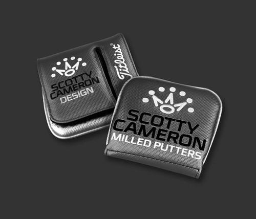 BRAND NEW SCOTTY CAMERON CUSTOM SHOP ALL GREY MID-SQUARE LEFT HANDED HEADCOVER