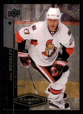 2010-11 Upper Deck Black Diamond #79 Alex Kovalev Ottawa Senators
