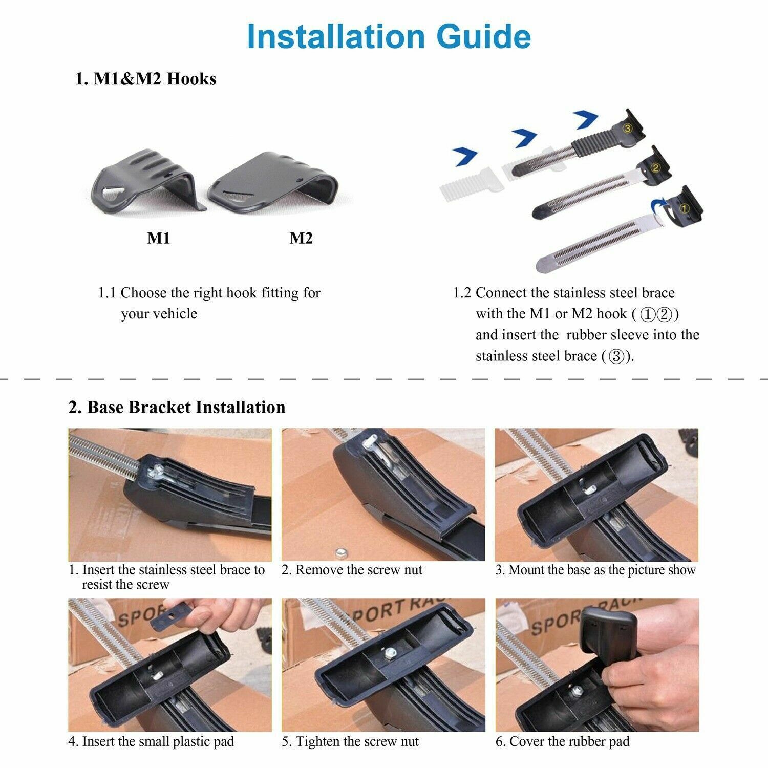 43.3" Top Roof Rack Cross Bar Luggage Carrier /w Lock For Subaru Impreza WRX STI