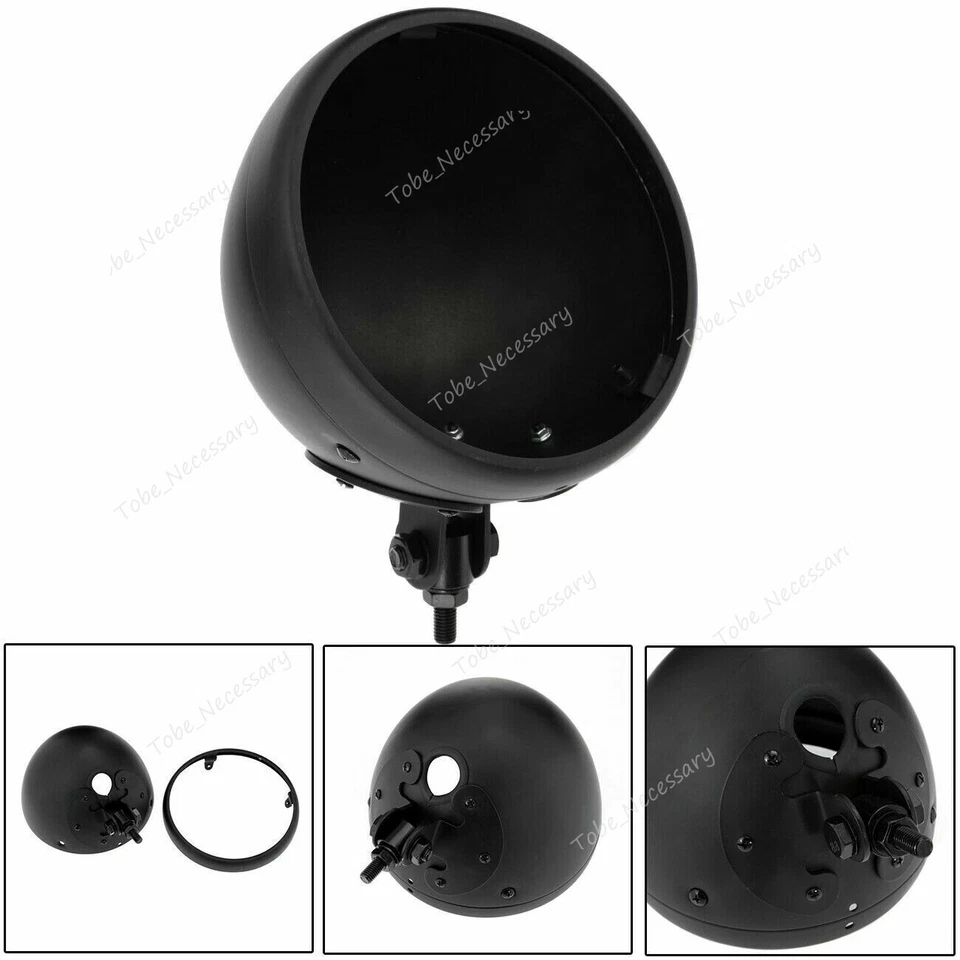 For Kawasaki VN Vulcan Classic Nomad Drifter 7" LED Headlight Housing Bracket - Изображение 3 из 4