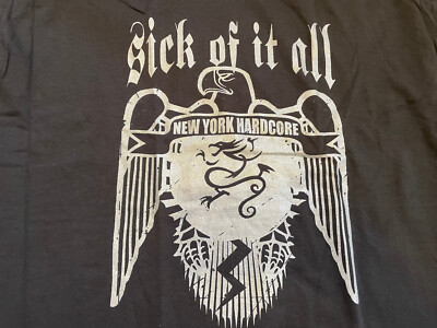 Sick Of It All 2007 Japan Tour XL T-Shirt official NYHC agnostic front madball