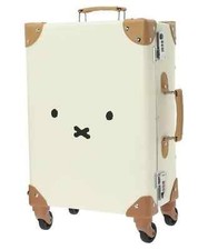 Miffy face design Valigia baule da trasporto bianco 23 L H54 x L36 x P22 cm