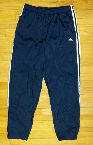 Men's Adidas Vintage 2003 Jogging Windbreaker Retro Pants Blue Size L | eBay