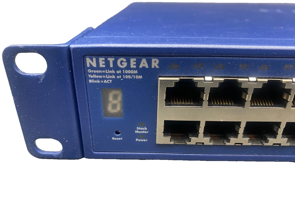 NETGEAR GS748TS Prosafe 48 Port Gigabit Stackable Smart Switch - Image 4 of 4