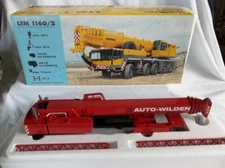 NIB CONRAD #2090.04 RED AUTO WILDEN Liebherr LTM 1160/02 Mobile Crane Orig Bx