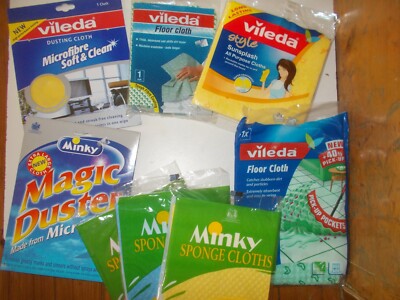 Vileda oder Minky Reinigungstücher: verschiedene Sorten einzeln verkauft / Versandkostenpauschale