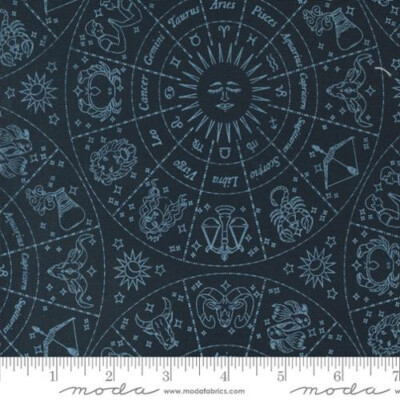 STARRY SKY by April Rosenthal of PRAIRIE GRASS for Moda Quilt Fabric - 1 yd