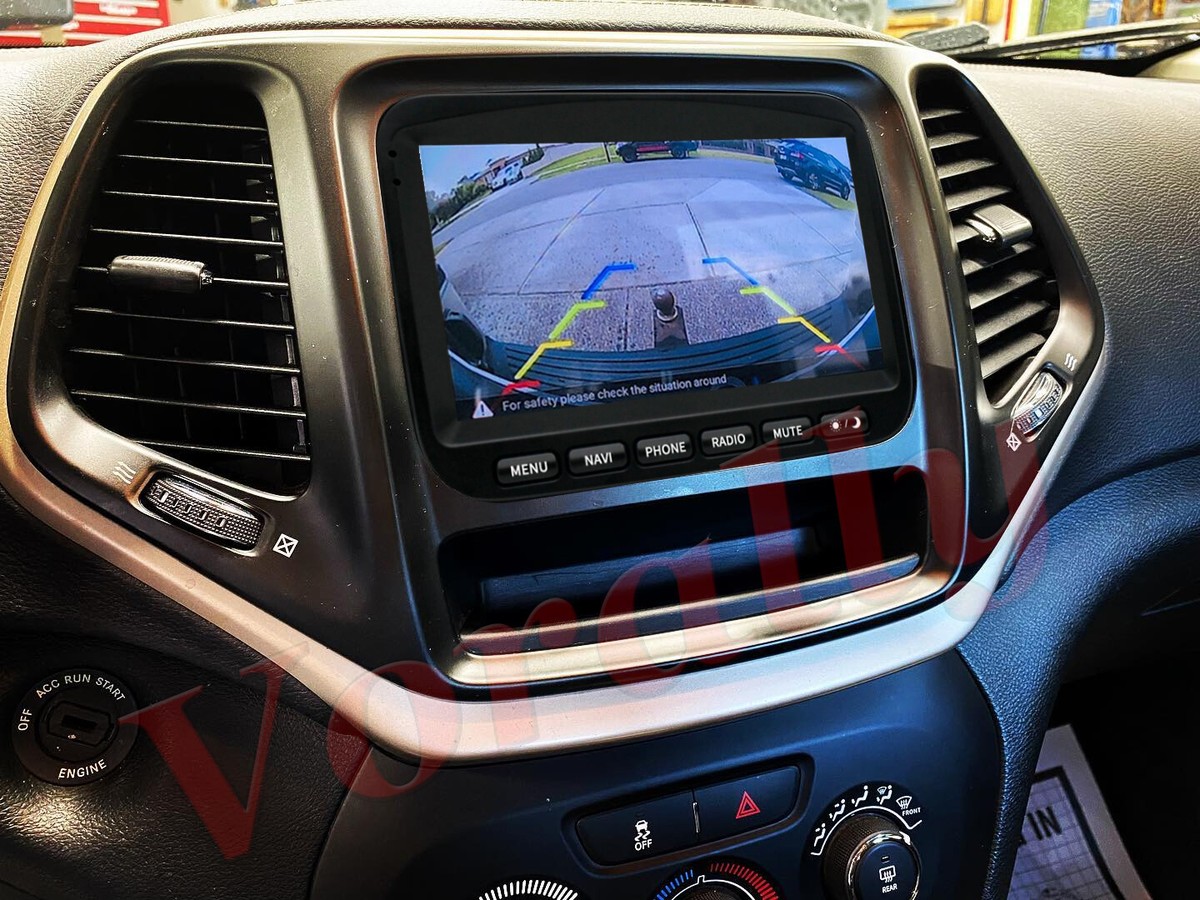 For 2014 2015 2016 2017 2018 Jeep Cherokee Android 13 CarPlay