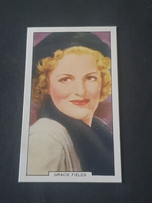 Gallaher Zigarettenkarten Mein Lieblingsteil #31 Gracie Fields (D9)