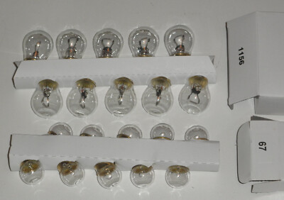 Military lamp/bulb 12 V trailer conversion special, 1156 & 67 for 1683 ...