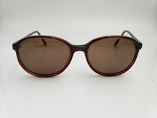 Vintage Diplomat 715 Cliff Brown Oval Sunglasses Frames Hong Kong