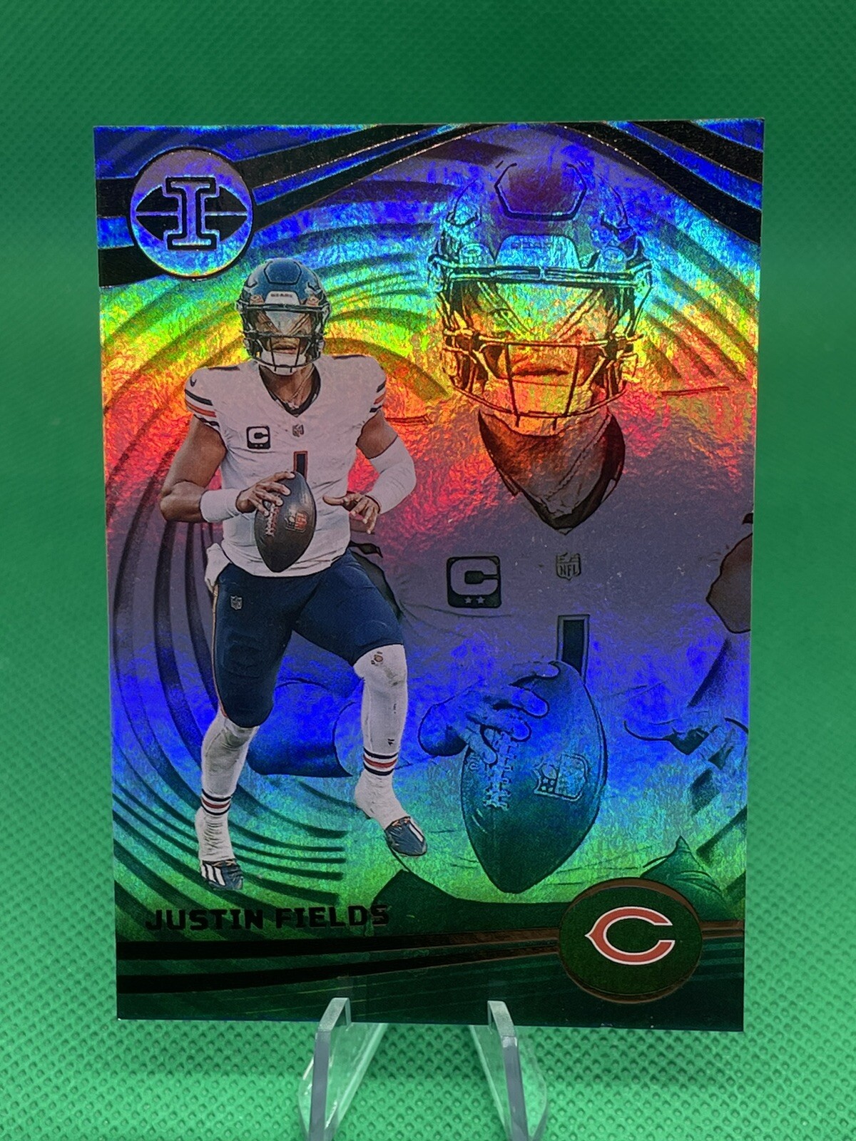 2023 Panini Illusions Football Base Justin Fields💥#17 Chicago Bears