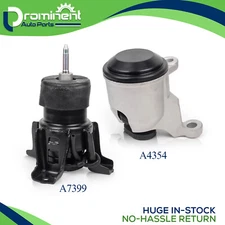 2PC Front & Front R Engine Motor Mounts for 2009-2014 Nissan Murano V6 3.5L AUTO