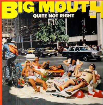 Big Mouth Quite not Right NEAR MINT Atlantic Vinyl LP
