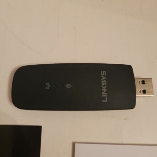 Linksys WUSB6300 Dual-Band AC1200 Wireless USB 3.0 Adapter - Black - Picture 3 of 4
