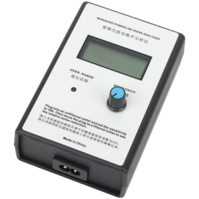 EMI 300KHZ-700KHZ AC Powerline Noise Analyzer for HiFi Audio Filter Power Strip