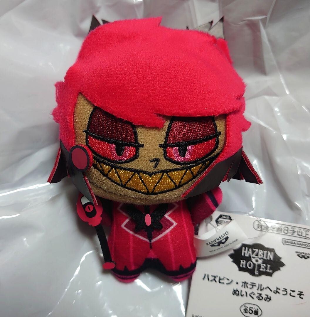 Hazbinhotel Alastor(アラスター)ぬいぐるみ Hazbin Hotel Alastor Plush Doll Mascot Chibigurumi 11cm