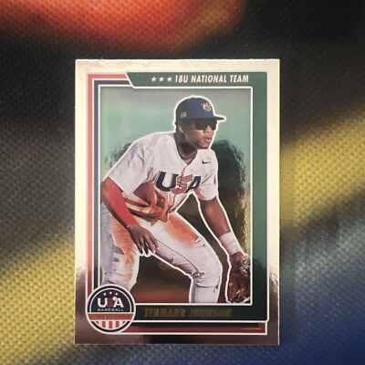 2022 Panini USA Baseball Stars & Stripes - #96 Termarr Johnson (RC) Pirates