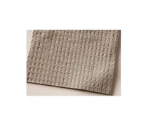 Tidi Patient Bibs GRAY 13" x 18" 3-Ply Paper/1-Ply Poly 500/Cs