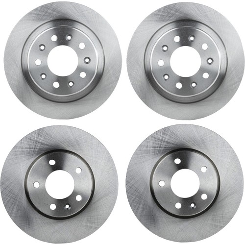 Front & Rear Brake Rotors For 20182019 Chevrolet Equinox 300mm Front